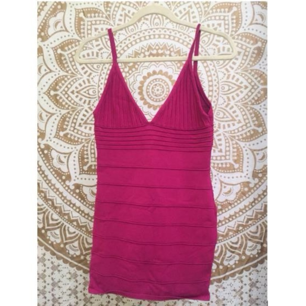 WOW Couture Pink Bandage Dress